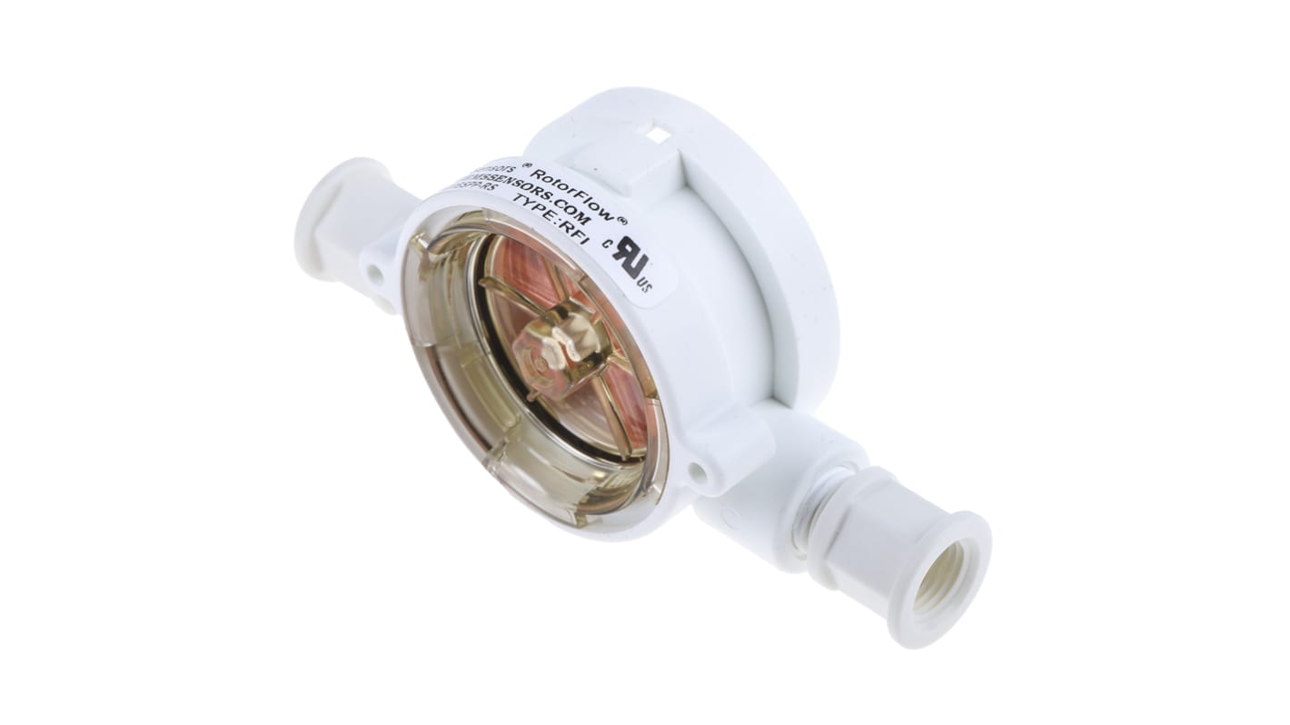 Rs-Online Indicatore di flusso Gems Sensors per Liquidi flusso 2 l/min → 20 l/min