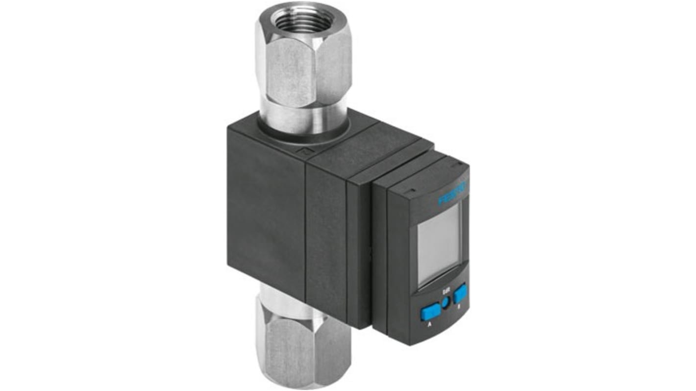 Rs-Online Sensore di flusso Festo per Fluido liquido flusso 1 8 l/min → 32 L/min