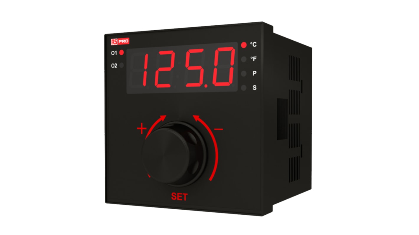 Rs-Online Termoregolatori PID RS PRO 24 V c.a. 96 x 96mm 2 uscite Relè SSR
