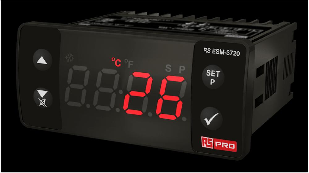 Rs-Online Termoregolatori PID RS PRO 100 → 240 V. 77 x 35mm 2 uscite Relè