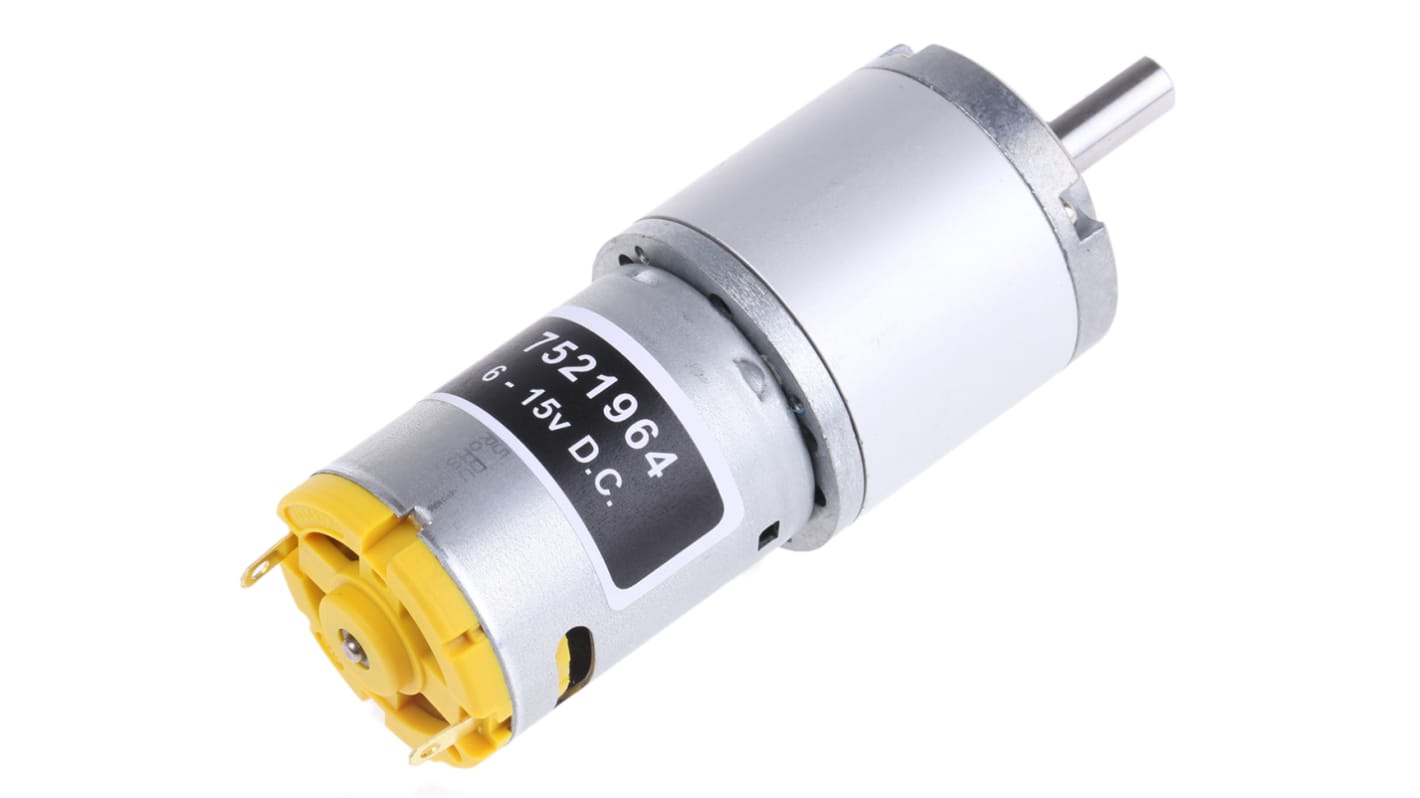 Rs-Online Motore c.c. RS PRO 6 → 15 V c.c. 7 98 W 112 giri/min Outlet