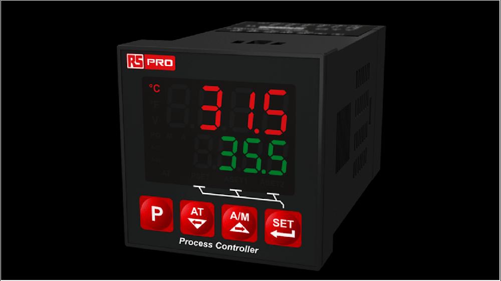 Rs-Online Termoregolatori PID RS PRO 100 → 240 V. 48 x 48mm 3 uscite Relè SSR