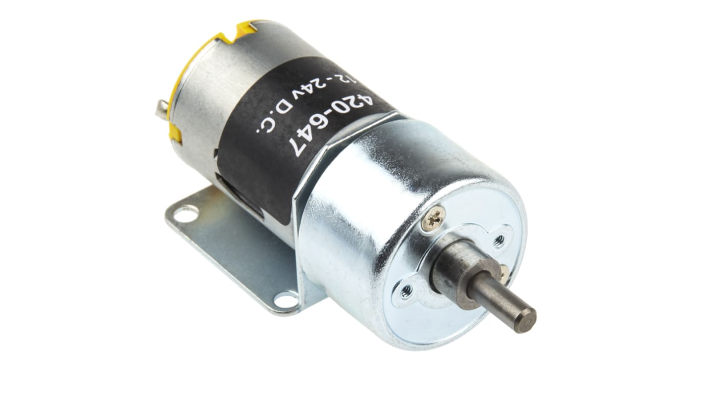 Rs-Online Motoriduttore RS PRO 12 V c.c. 1 31 W 6 giri/min Soddisfazione Garantita