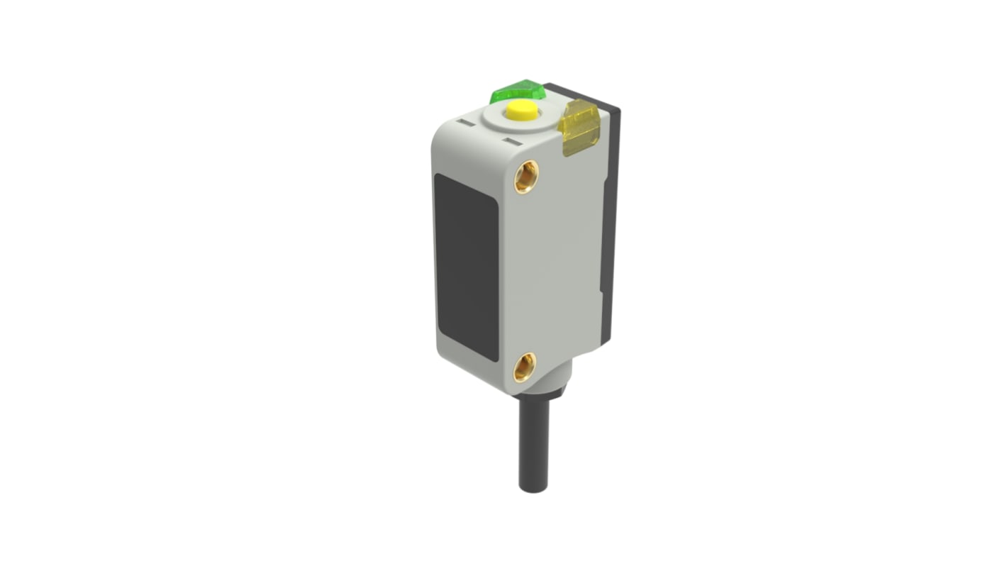 Rs-Online Sensore fotoelettrico Rettangolare RS PRO a riflessione diffusa rilevamento 3 m uscita NPN NONC