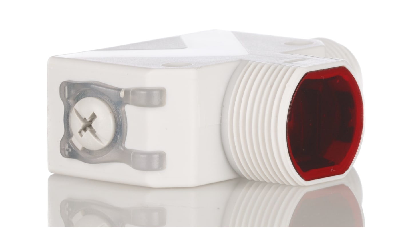 Rs-Online Sensore fotoelettrico Cilindretto rettangolare RS PRO a riflessione diffusa rilevamento 0 3 m uscita NPN NONC
