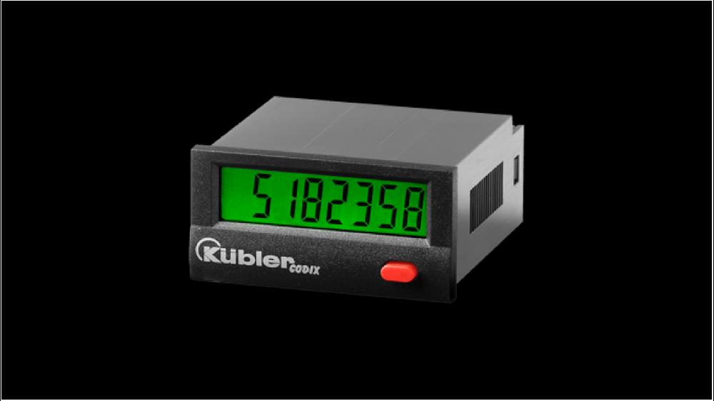 Rs-Online Contatore Kübler Impulsi 12kHz display LCD 8 cifre 4 → 30 V c.c