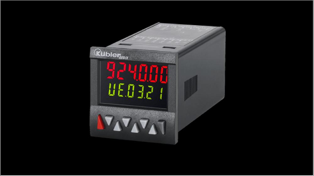 Rs-Online Contatore Kübler Frequenza impulso tempo 65kHz display LCD 6 cifre 10 → 30 V c.c