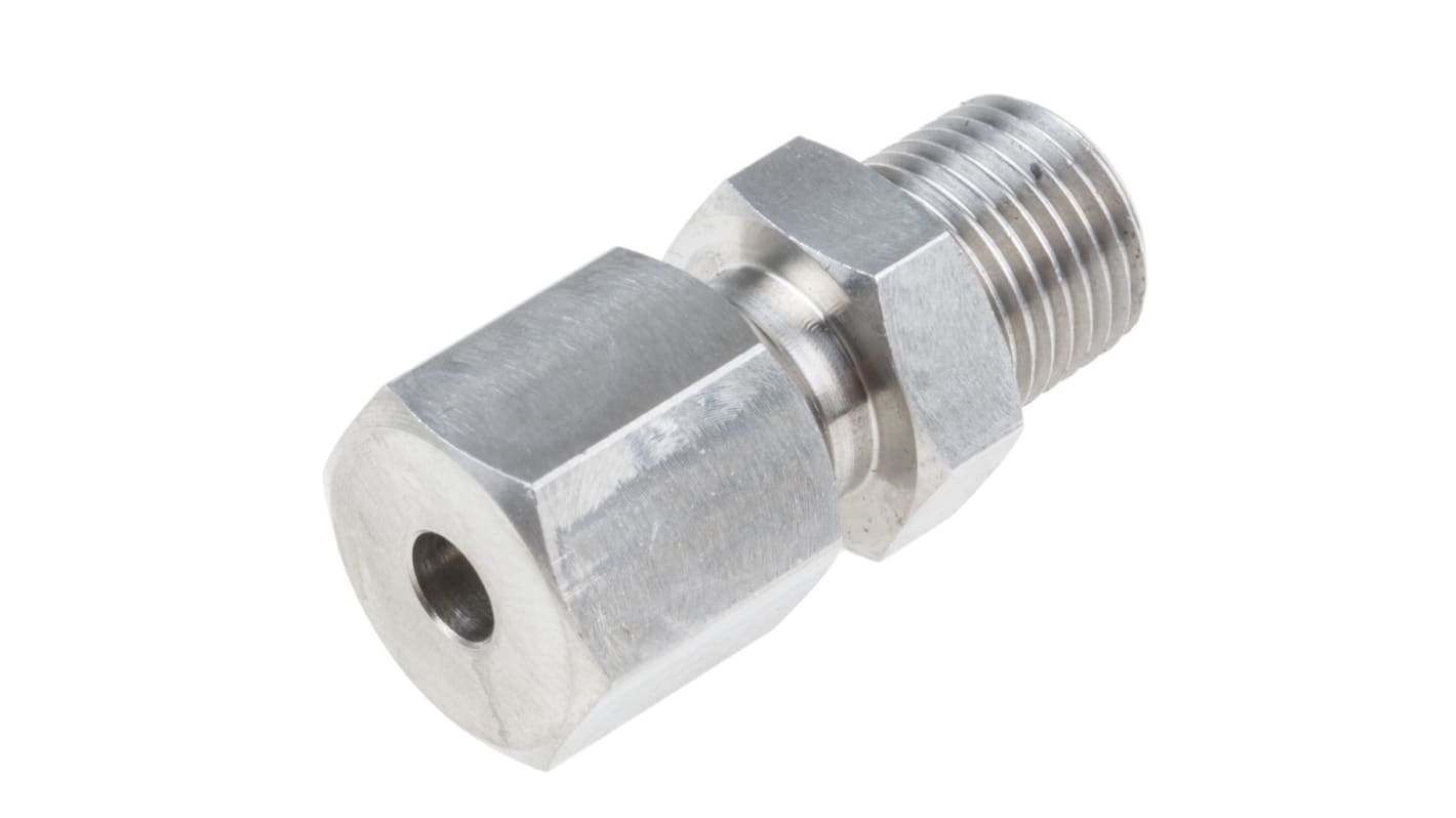 Rs-Online Raccordo a compressione RS PRO per uso con Sonda a termocoppia o PRT 50% di sconto con spedizione gratuita