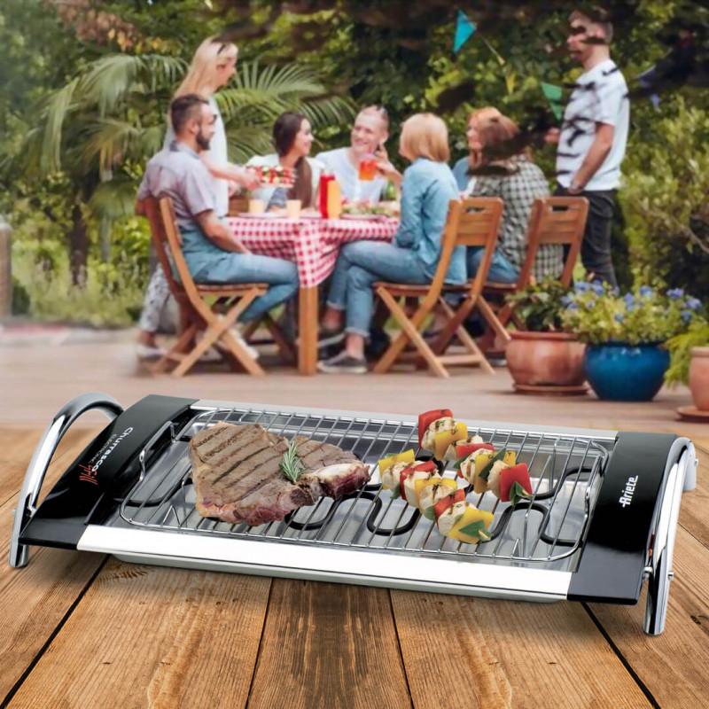 ﻿Ariete BARBECUE ELETTRICO CON DOPPIA GRIGLIA Soddisfazione Garantita