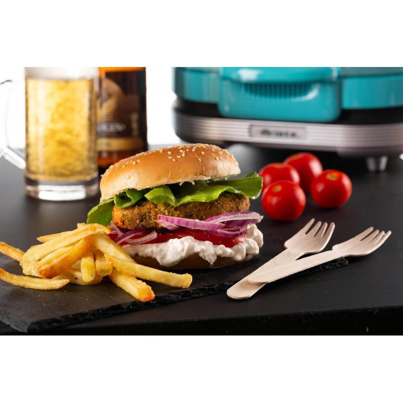 Ariete GRIGLIA ELETTRICA PER HAMBURGER CELESTE Fino Al -60%
