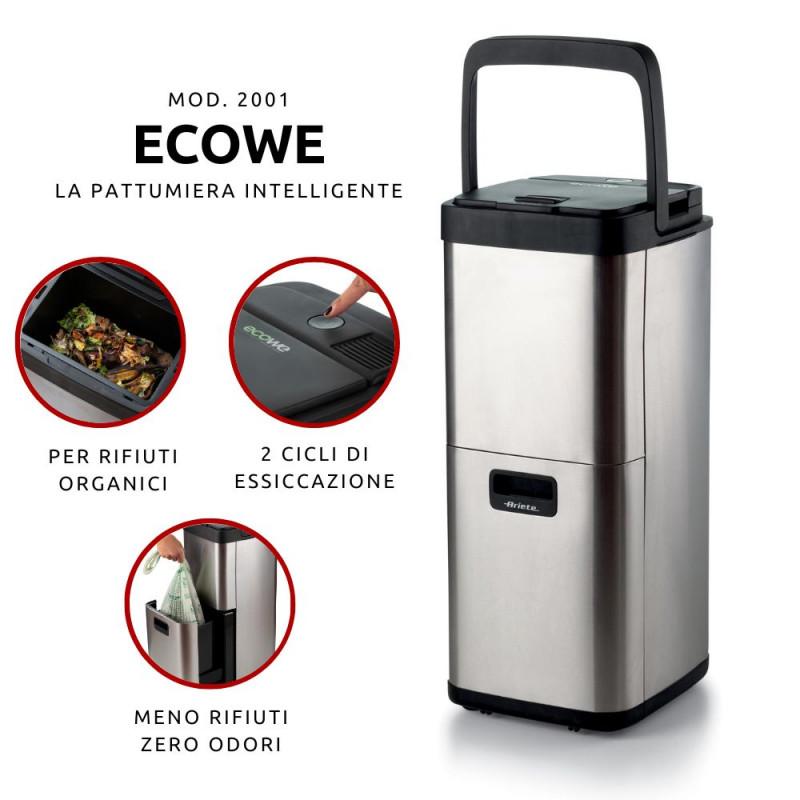 Ariete PATTUMIERA INTELLIGENTE PER ESSICCARE I RIFIUTI ORGANICI Novità