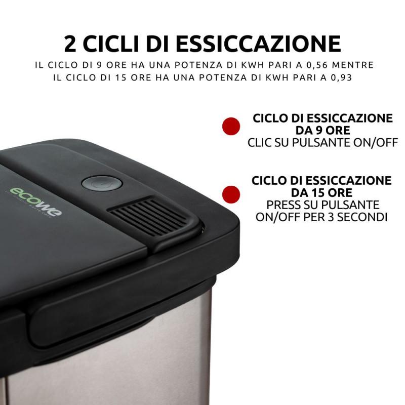 Ariete PATTUMIERA INTELLIGENTE PER ESSICCARE I RIFIUTI ORGANICI Novità