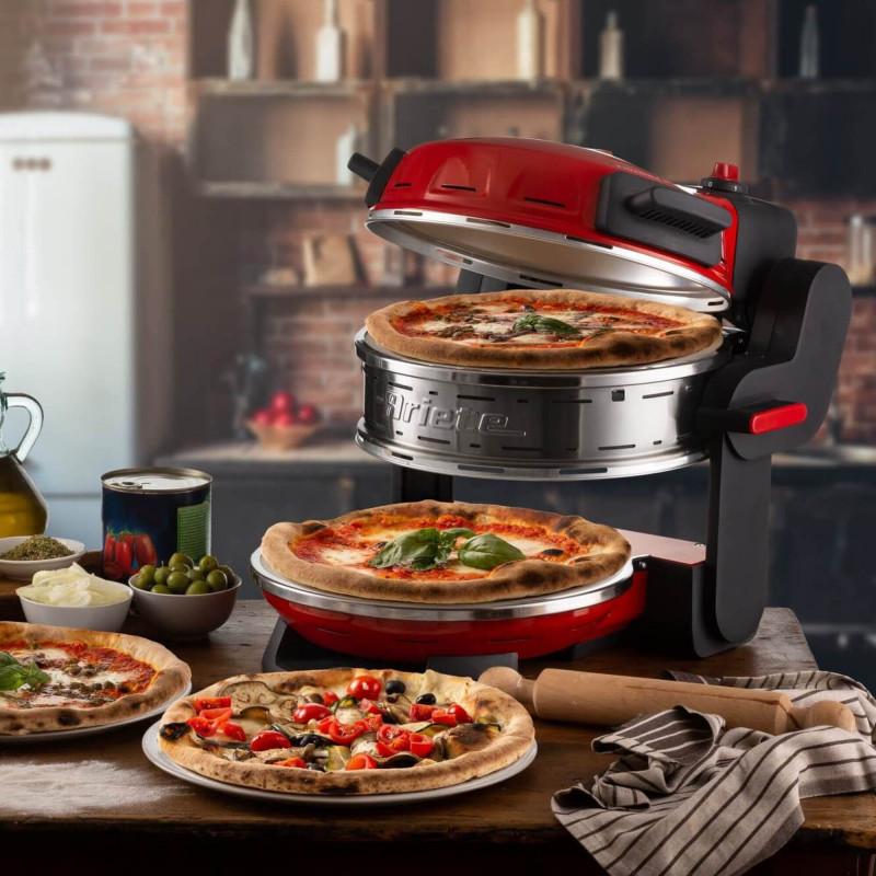 Ariete FORNO PIZZA DOPPIO IN 4’ MINUTI ROSSO Sconto