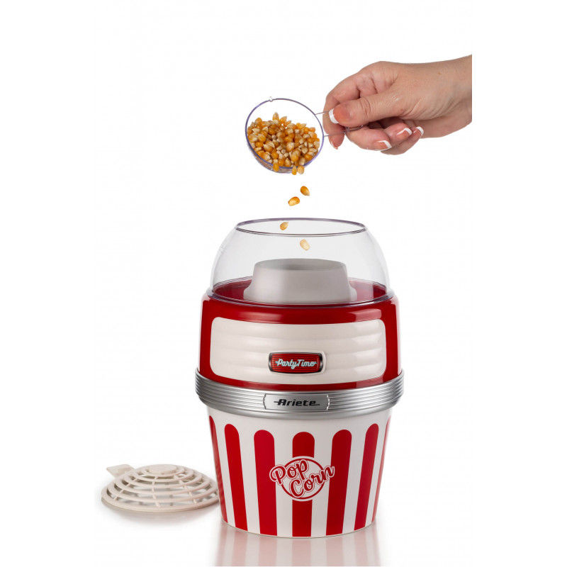 Ariete MACCHINA PER POP CORN CON CIOTOLA ESTRAIBILE ROSSO 2025