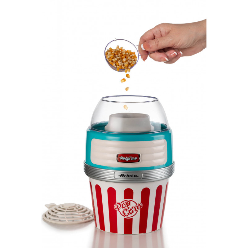Ariete MACCHINA PER POP CORN CON CIOTOLA ESTRAIBILE CELESTE In Linea