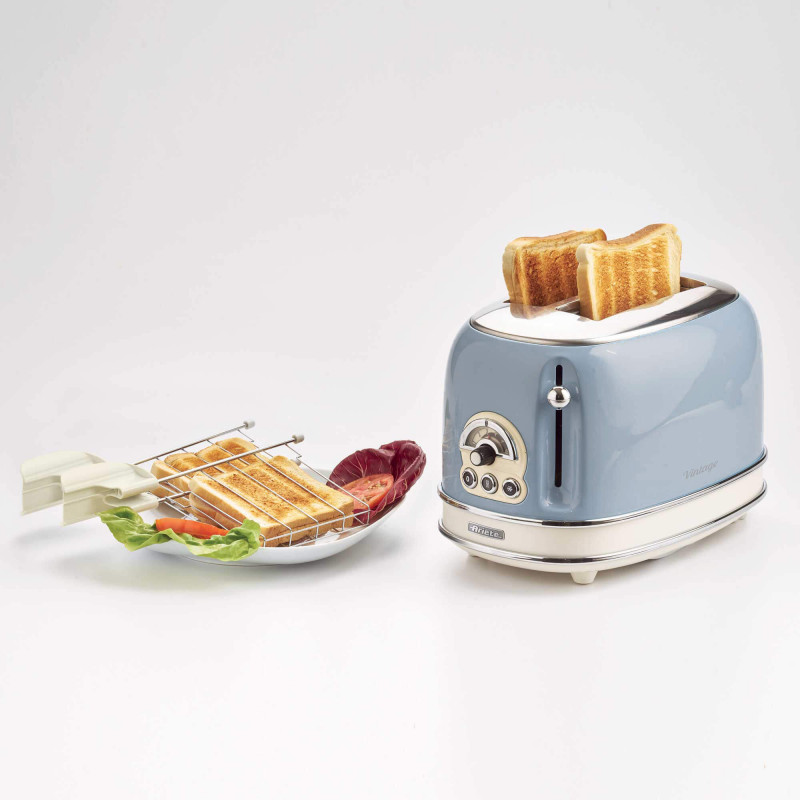 Ariete TOSTAPANE 2 FETTE VINTAGE CELESTE Promozione Limitata