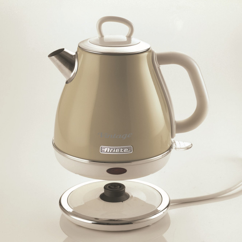 Ariete BOLLITORE ELETTRICO 1 LITRO VINTAGE BEIGE Saldi Di Fabbrica