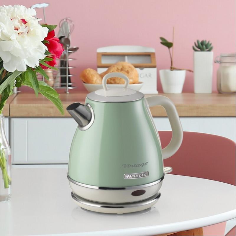 Ariete BOLLITORE ELETTRICO 1 LITRO VINTAGE VERDE I Più Venduti
