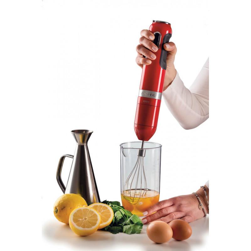 Ariete FRULLATORE A IMMERSIONE CON LAMA IN ACCIAIO INOX ROSSO In Linea