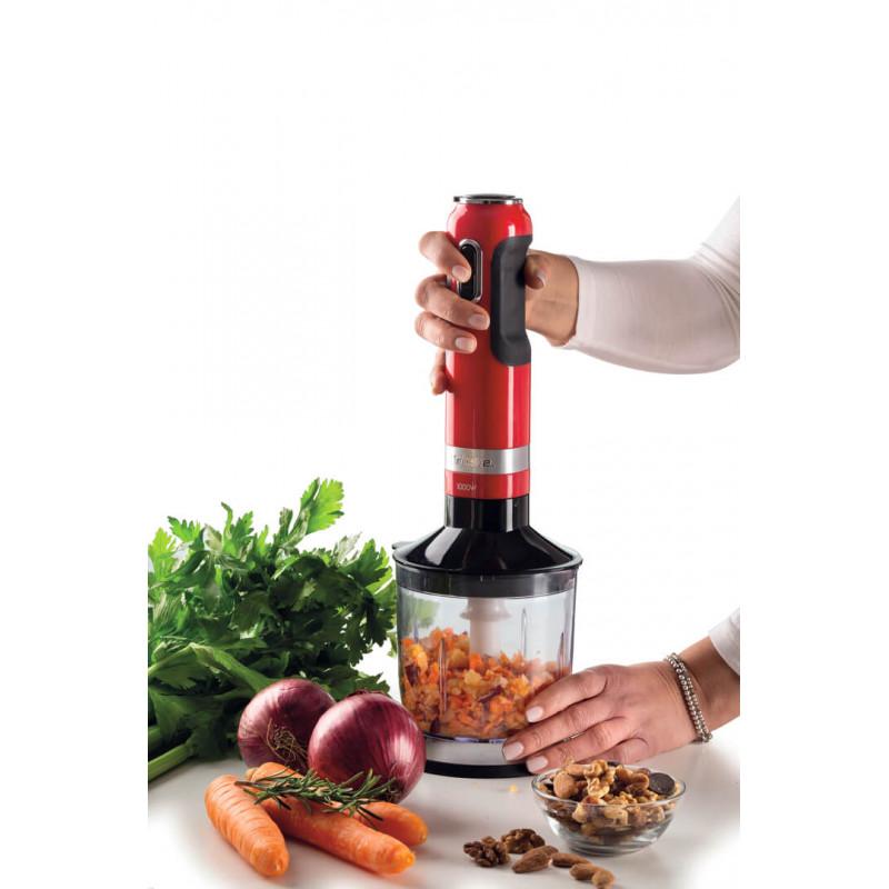 Ariete FRULLATORE A IMMERSIONE CON LAMA IN ACCIAIO INOX ROSSO In Linea