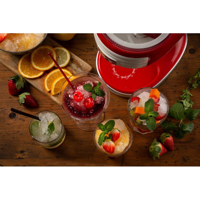 Ariete MACCHINA TRITAGHIACCIO PER GRANITA E COCKTAIL ROSSO Promozione Limitata