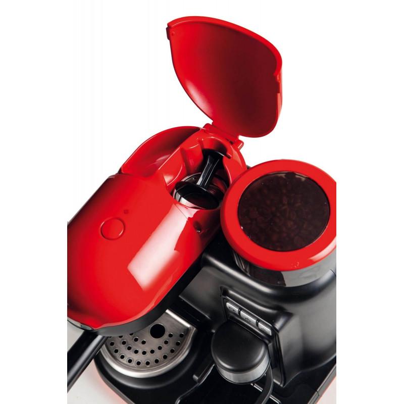 Ariete MACCHINA PER CAFFè ESPRESSO CON MACINACAFFè MODERNA ROSSO 2025