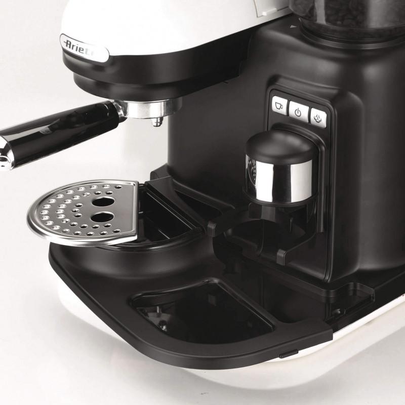 Ariete MACCHINA PER CAFFè ESPRESSO CON MACINACAFFè MODERNA BIANCO Italy