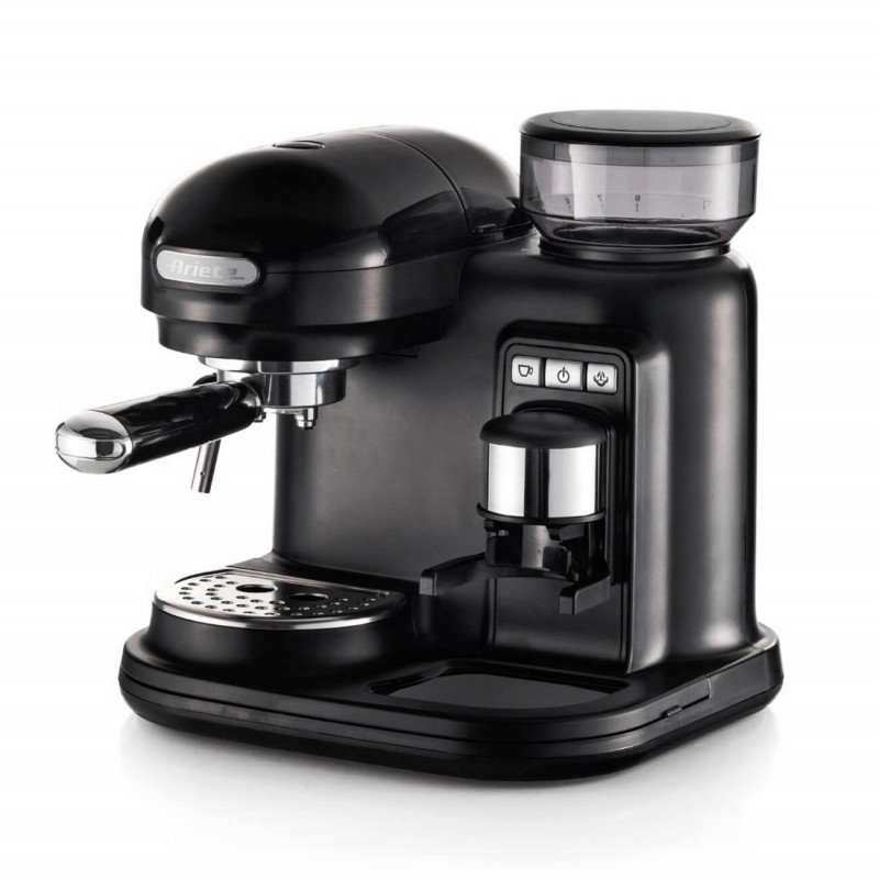 Ariete MACCHINA PER CAFFè ESPRESSO CON MACINACAFFè MODERNA NERO