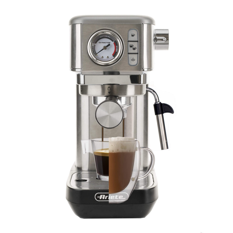 Ariete MACCHINA DA CAFFè ESPRESSO IN METALLO CON MANOMETRO Nuovo