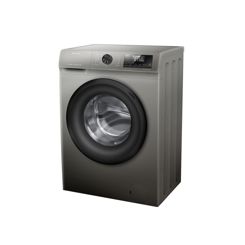﻿Hisense WFQP8014EVMT lavatrice Caricamento frontale 8 kg 1400 Giri/min Acciaio inox Soddisfazione Garantita