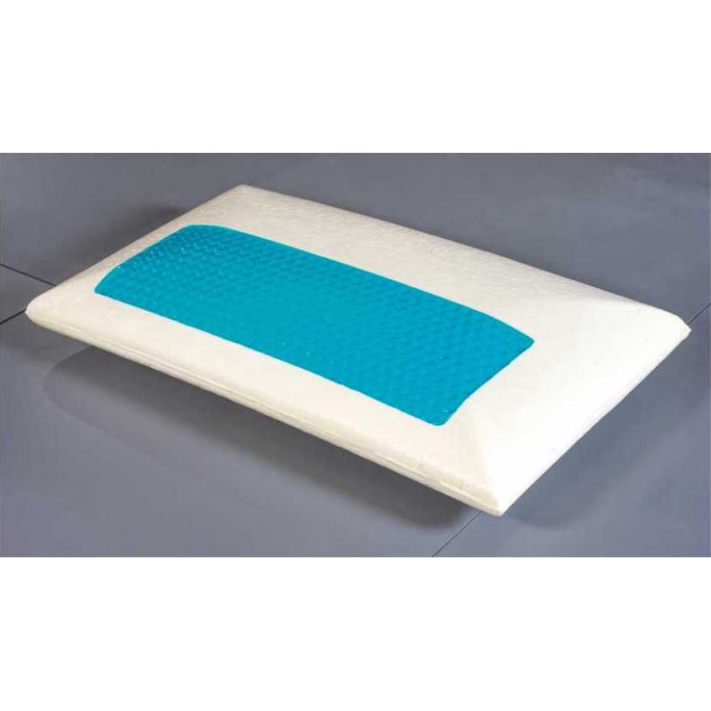 Cuscino POLAR FRESH in Schiuma Termosensibile Traspirante 3D Air-lavabile Anallergico Qualità Garantita