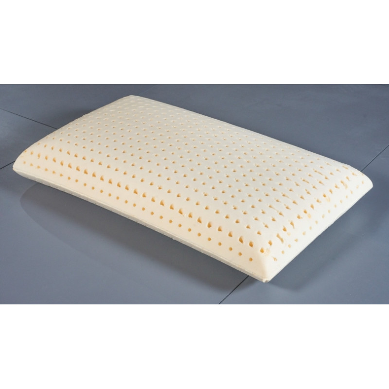 Cuscino LATTEX AIR Guanciale in Lattice Traspirante Jersey Cotone Anallergico Prezzo Ridotto