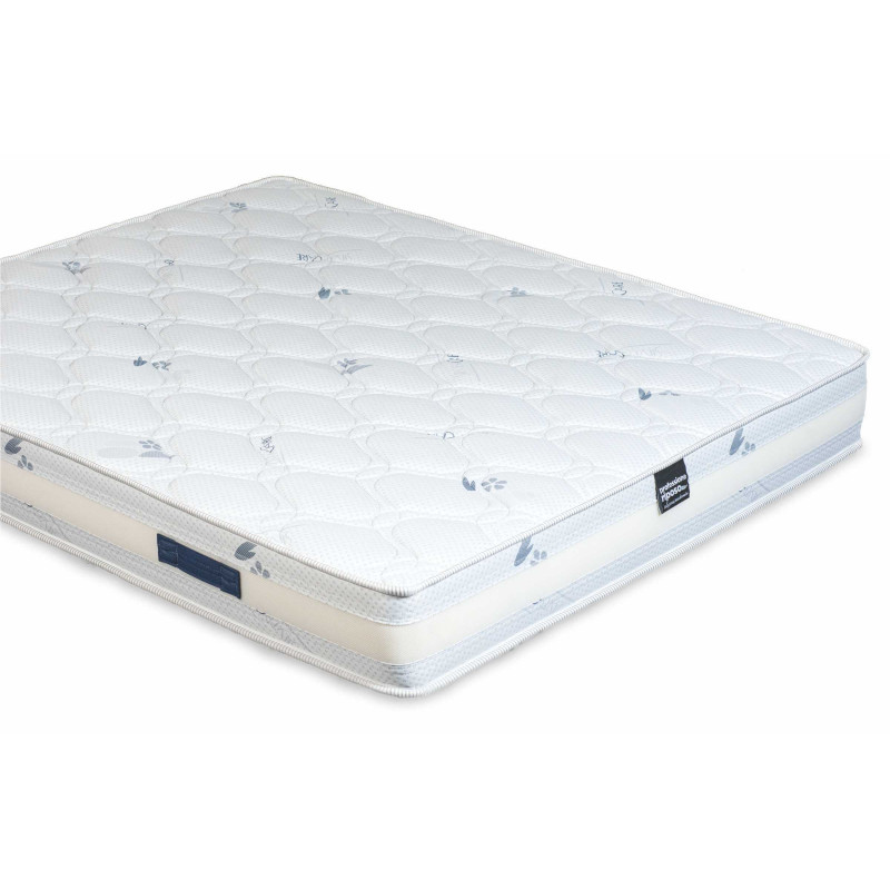 Materasso RELAX SPRING - h 25 cm Memory Fresh Foam Soft Anallergico 100% Policotone Made in Italy (VARIE MISURE) Sottocosto