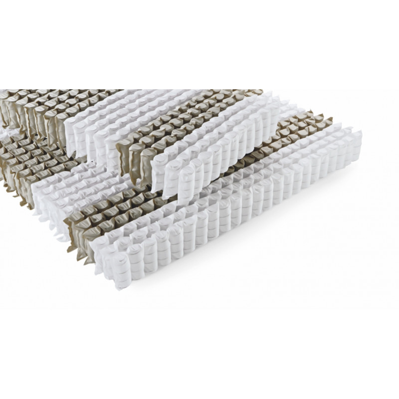 Materasso PLATINUM PLUS - h 26 cm Memory Fresh Anallergico 100% Policotone 3D Air Made in Italy (VARIE MISURE) Convenienza