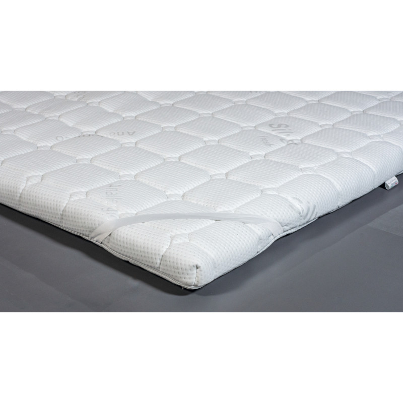 Materasso TOPPER MEMORY - 6 cm Anallergico Memory Fresh 100% Policotone 3D Air Made in Italy (VARIE MISURE) Online