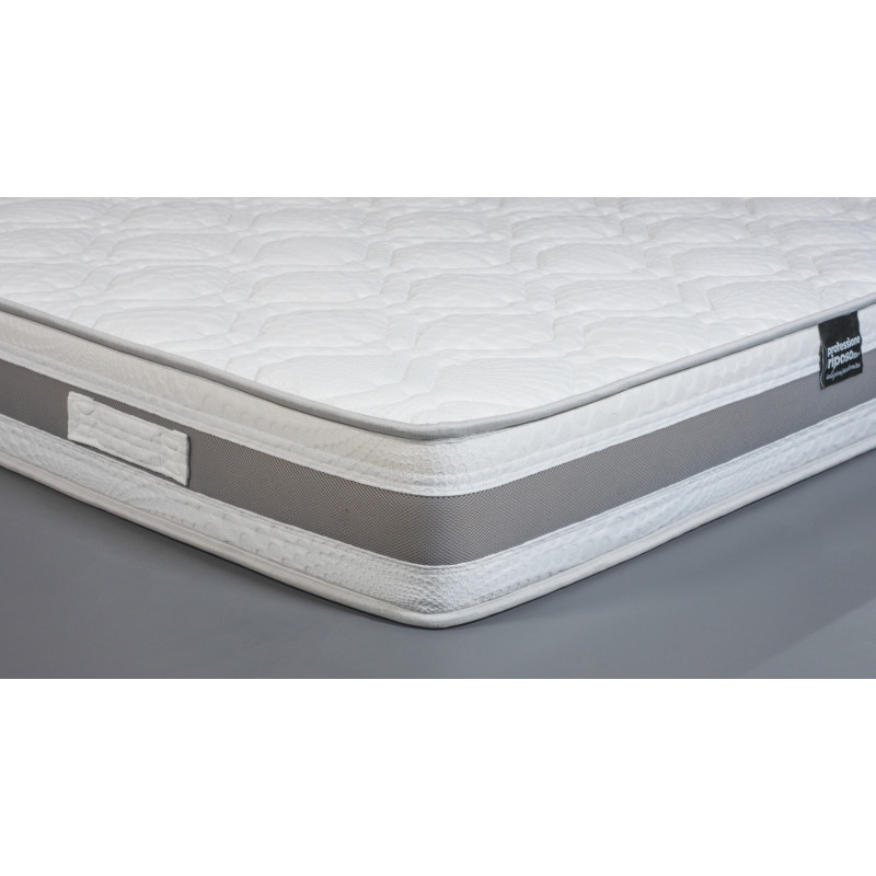 Materasso CRONOS - 2 Strati h 22 cm Anallergico Memory/Water Foam 100% Policotone 3D Air Made in Italy (VARIE MISURE) Outlet