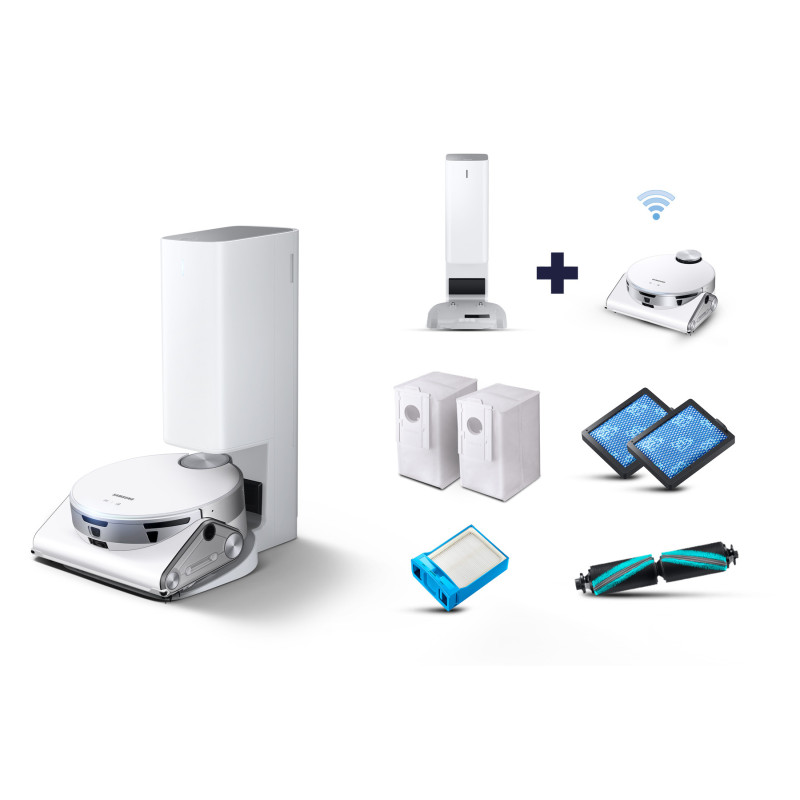 Samsung Robot Aspirapolvere Jetbot AI+ VR50T95735W Vendita Calda