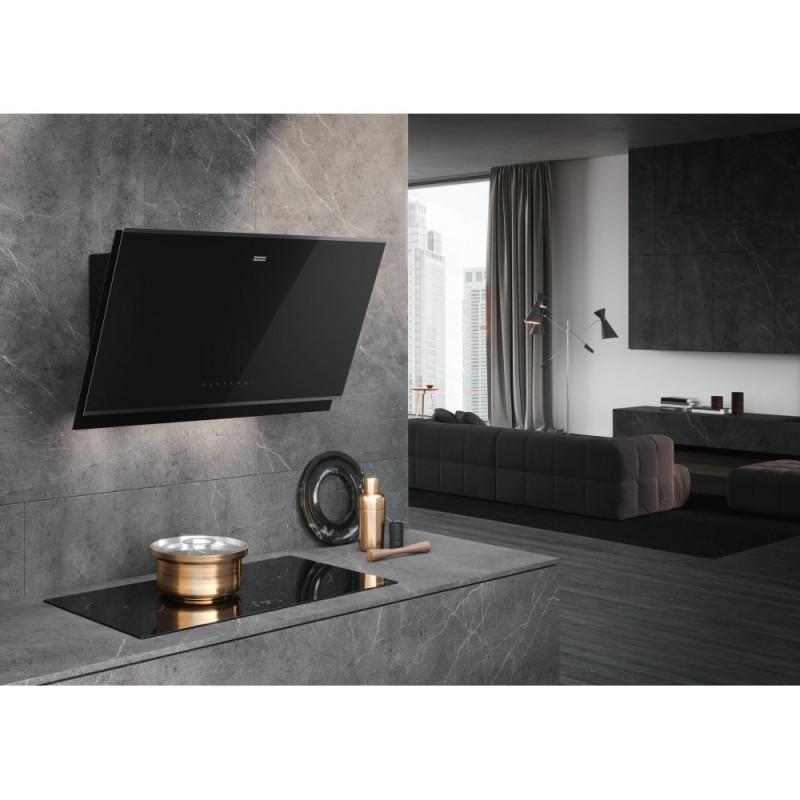 Franke FMY PRO 907 FM BK/BK MATT KL Cappa aspirante a parete Nero Grigio 450 m³/h A++ Italia