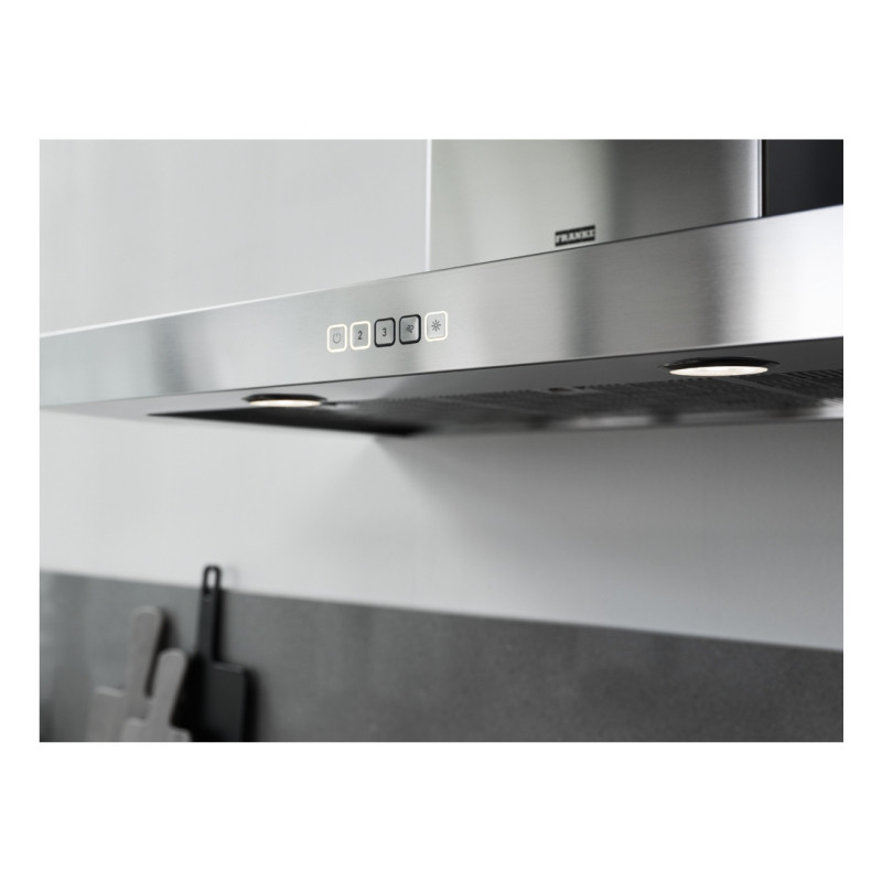 Franke TALE 915 W BK Cappa aspirante a parete Nero 450 m³/h A++ Fino Al -60%