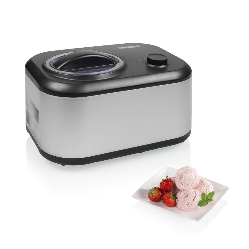 Princess 282608 Gelatiera compressore 1 L 100 W Nero Acciaio inox Nuova