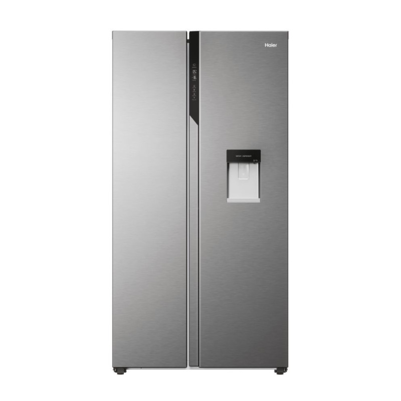 Haier SBS 90 Serie 5 HSR5918DWMP frigorifero side-by-side Libera installazione 521 L D Platino Acciaio inox Promozione