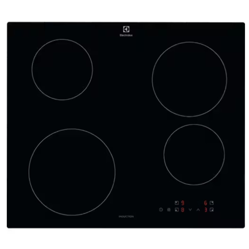 Electrolux Serie 300 EIB60424CK Nero Da incasso 60 cm Piano cottura a induzione 4 Fornello(i) Fino Al -60%