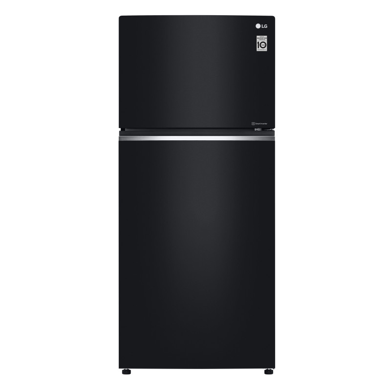 LG GTB744BMBED Frigorifero doppia porta Classe E 506L Porte in vetro Door Cooling Nero Saldi Di Fabbrica