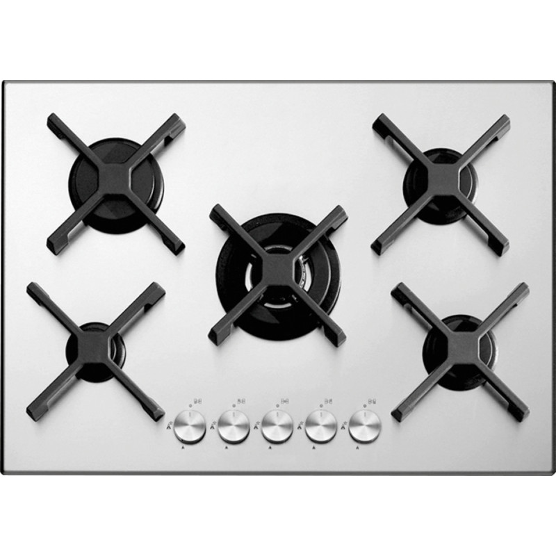 Barazza 1PSP75 piano cottura Acciaio inox Da incasso 70 cm Gas 5 Fornello(i) Qualità