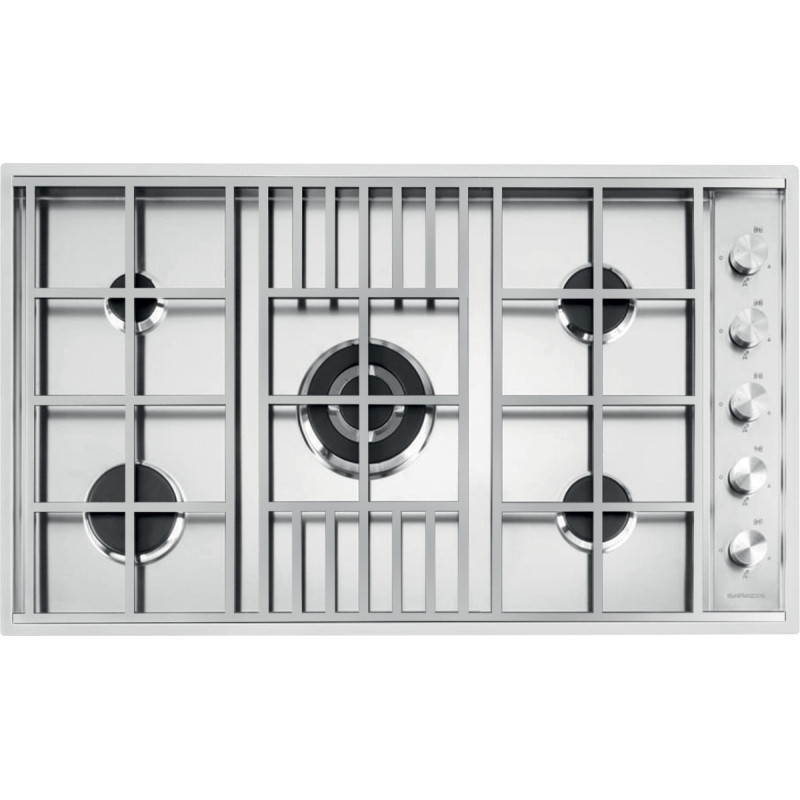 Barazza 1PLB5I piano cottura Acciaio inox Da incasso Gas 5 Fornello(i) Sottocosto