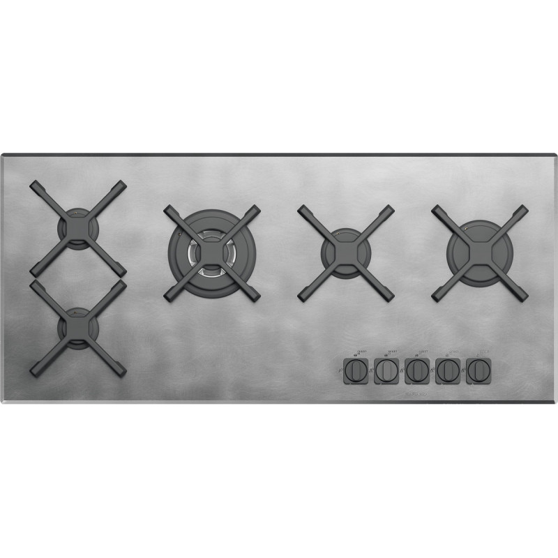 Barazza 1PUN105 piano cottura Nero Acciaio inox Da incasso Gas 5 Fornello(i) Novità