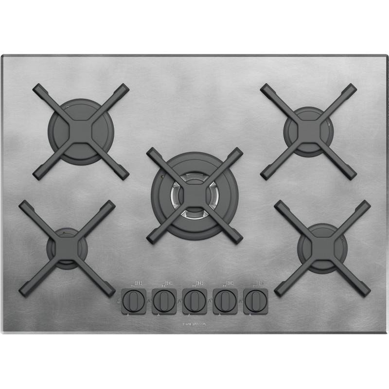 Barazza 1PUN75 piano cottura Nero Acciaio inox Da incasso Gas 5 Fornello(i) Sconto