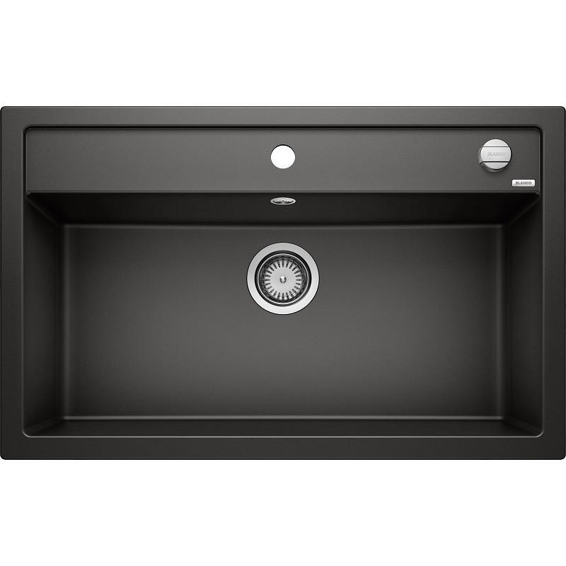 BLANCO 1525872 LAVELLO DALAGO 8 1 vasca dimensione 815x510 mm silgranit nero Economico