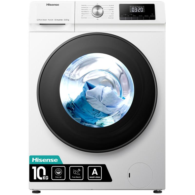 Hisense WDQA1014EVJM lavasciuga Libera installazione Caricamento frontale Bianco D Offerta speciale