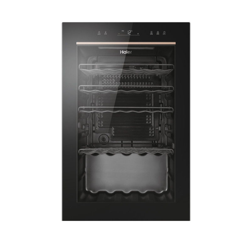 Haier Wine Bank 50 Serie 3 HWS49GAE Cantinetta vino con compressore Libera installazione Nero 49 bottiglia/bottiglie 2025